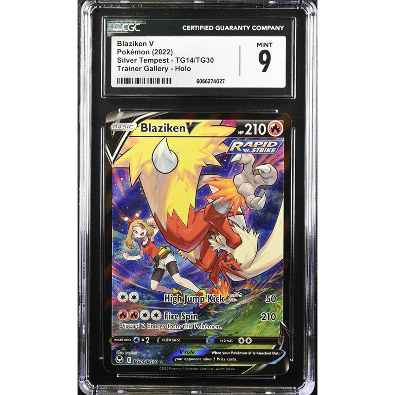 Blaziken V (SIT TG14) Silver Tempest Pokemillon 001