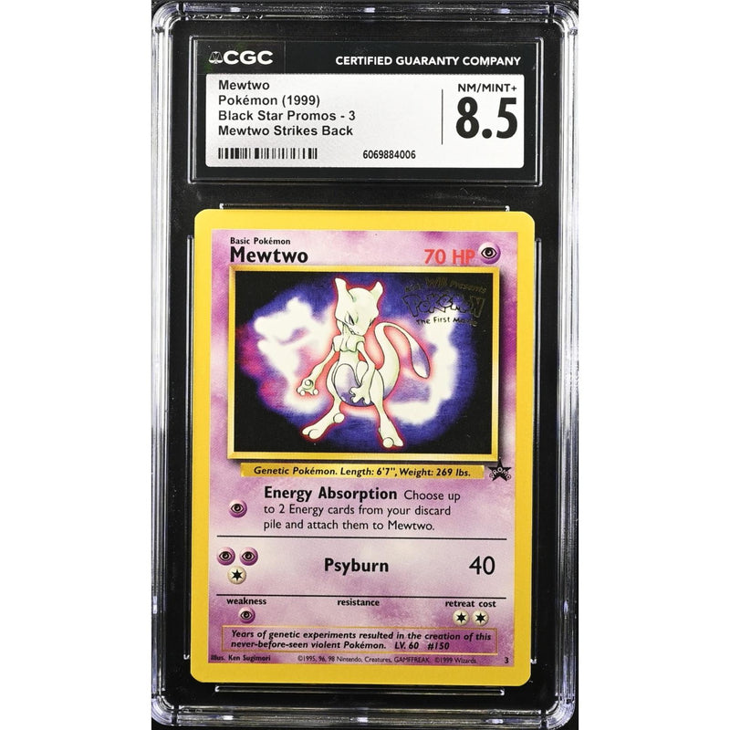 Mewtwo (WP 3) Wizards Black Star Promos Pokemillon 001