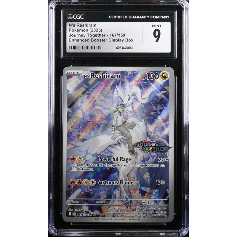 N's Reshiram Promo (xJTG 167) Journey Together Pokemillon 001