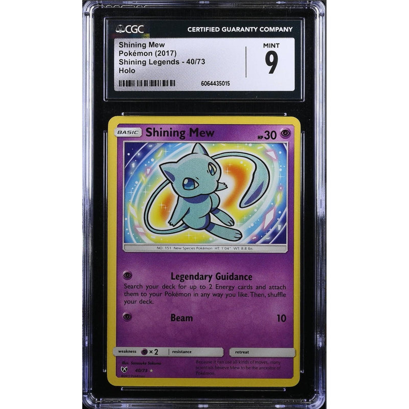 Shining Mew (SLG 40) Shining Legends Pokemillon 001