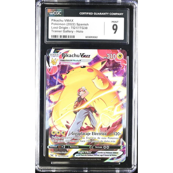 Pikachu VMAX (LOR TG17) Origen Perdido