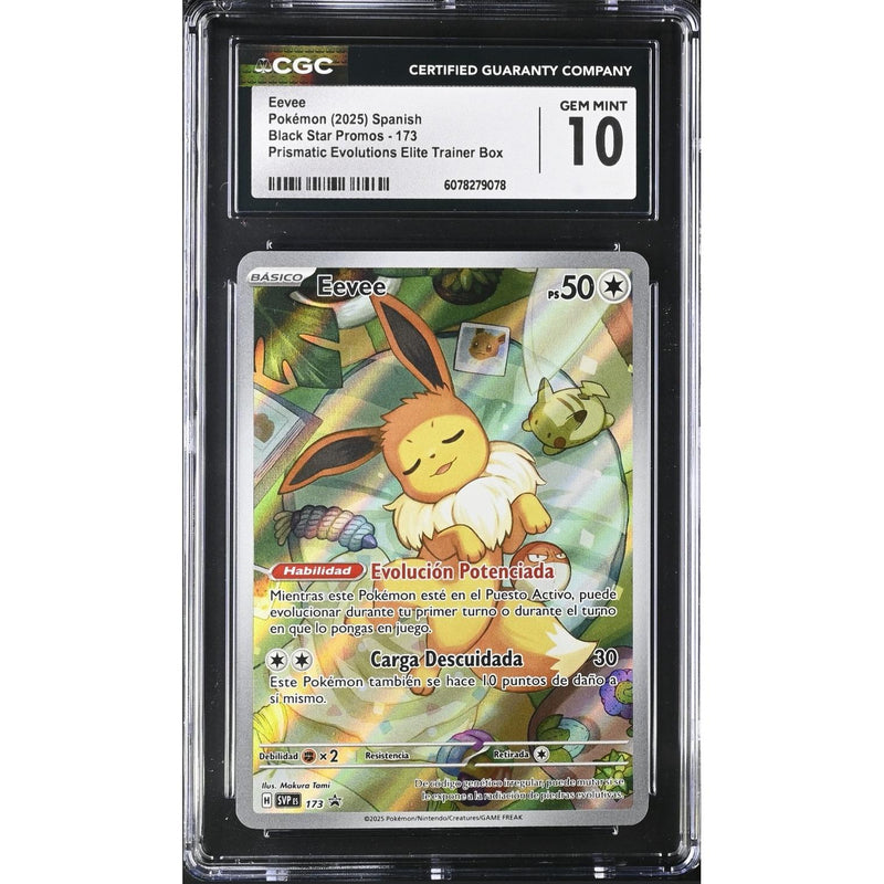 Eevee (SVP 173) SV Black Star Promos - Evoluciones Prismáticas Pokemillon 001