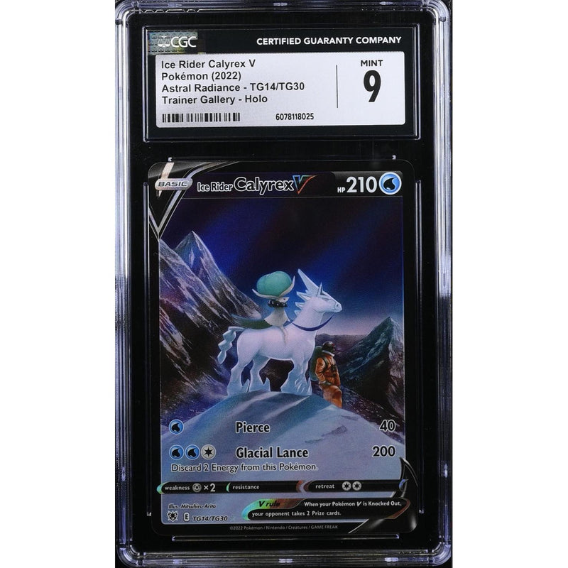Ice Rider Calyrex V (ASR TG14) Astral Radiance Pokemillon 001