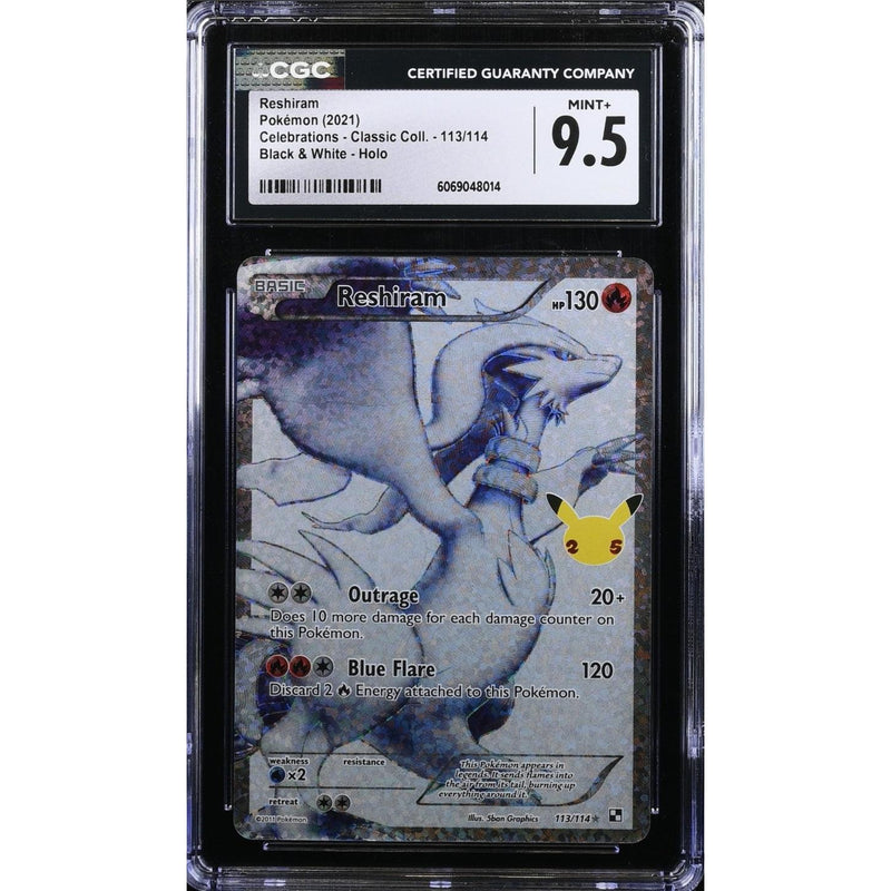 Reshiram (CEL BLW 113) Celebrations Pokemillon 001