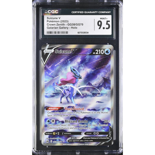Suicune V (CRZ GG38) Crown Zenith