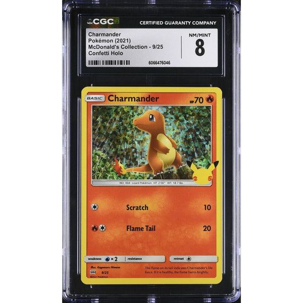 Charmander (MCD25 9) McDonald's Collection 25th Anniversary