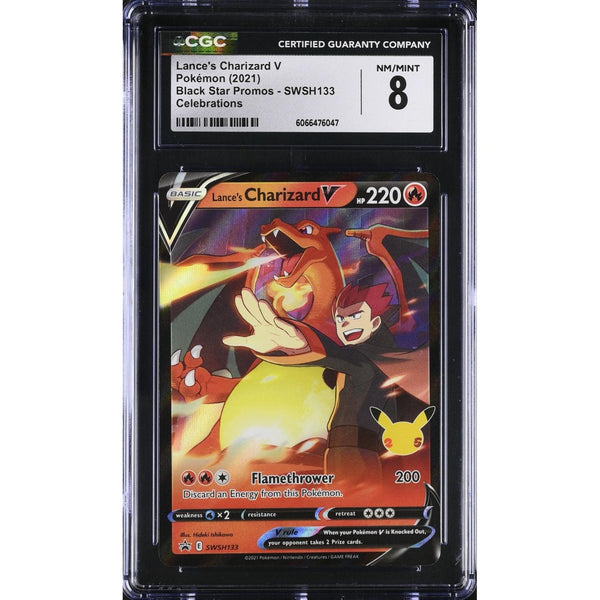 Lance's Charizard V (SWSH 133) SWSH Black Star Promos
