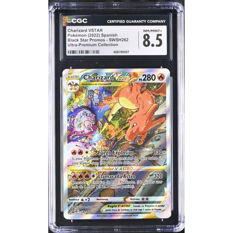 Charizard VSTAR (SWSH 262) SWSH Black Star Promos Español Pokemillon 001