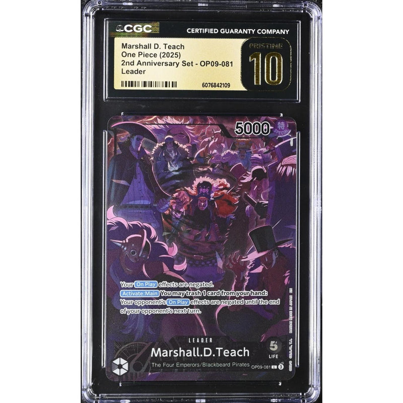 Marshall.D.Teach (OP09-081) Unnumbered Promos Pokemillon 001
