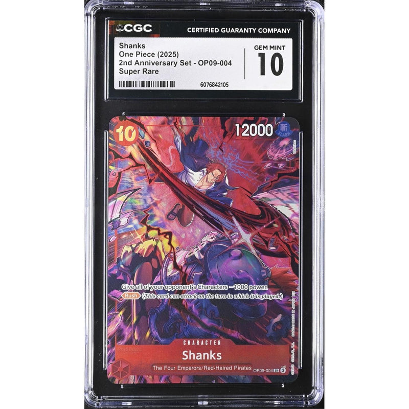 Shanks (OP09-004) Unnumbered Promos Pokemillon 001