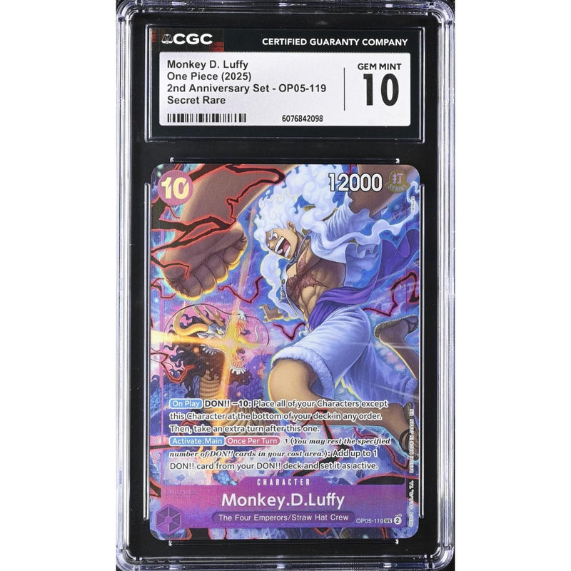 Monkey.D.Luffy (OP05-119) Unnumbered Promos Pokemillon 001