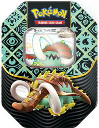 Pokémon |  Lata Paldean Fates Great Tusk EX Inglés 2024