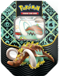 POKEMILLON [Precompra] Pokémon |  Lata Paldean Fates Great Tusk EX Inglés 2024