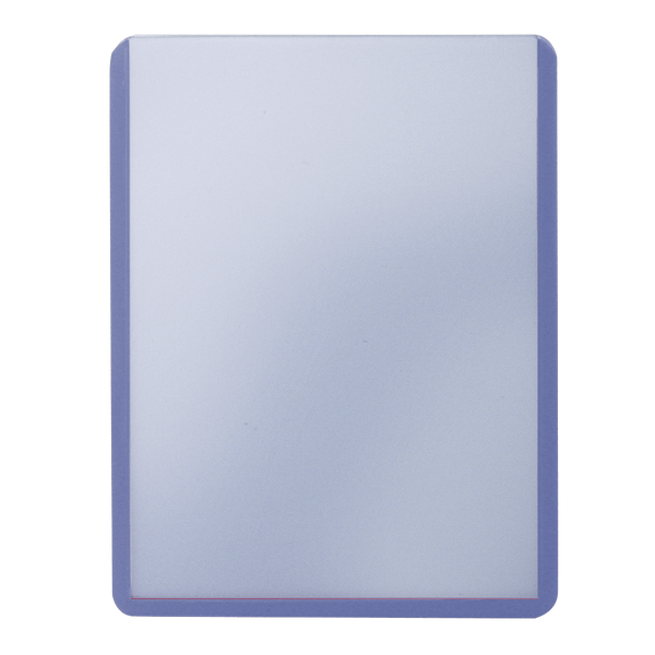 Toploader protector rígido y transparente de 3x4 pulgadas para tarjetas coleccionables, fabricado en plástico resistente.