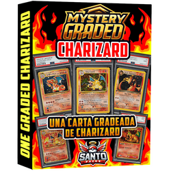 POKEMILLON Segunda Mano Mystery Graded Card | Una Carta Gradeada de Charizard - Charipack - PSA, BGS, CGC