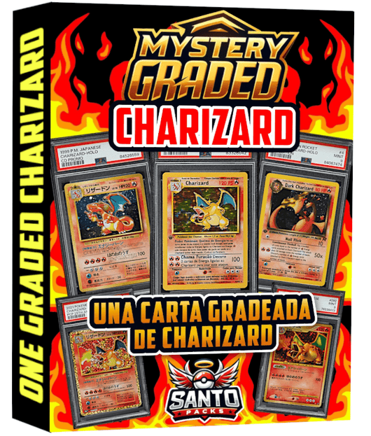 [Precompra] Mystery Graded Card | Una Carta Gradeada de Charizard - PSA, BGS, CGC - One Vintage Card