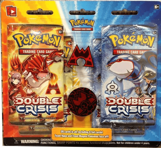 POKEMILLON Segunda Mano Pokémon | Blíster 4 Sobres Double Crisis Team Magma Inglés 2015