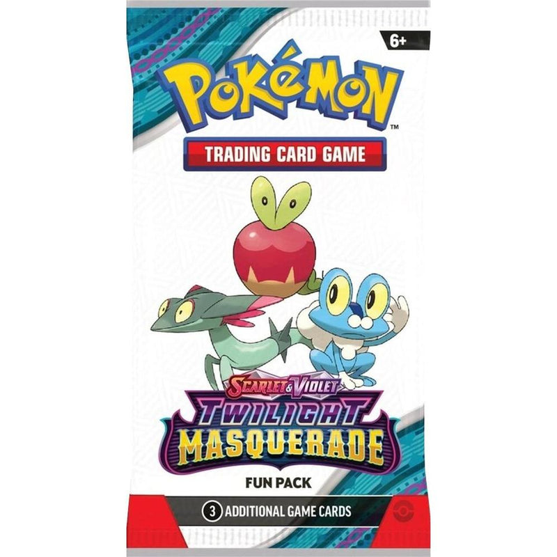 Sobre 3 cartas Mascarada Crepuscular | Twilight Masquerade Booster Pokemillon 001