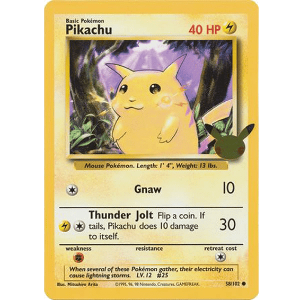 Álbum 30 Cartas Jumbo 25th Celebraciones - Pokemillon - 04