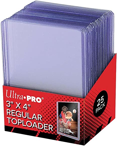Ultra Pro | 25 Toploaders 3x4