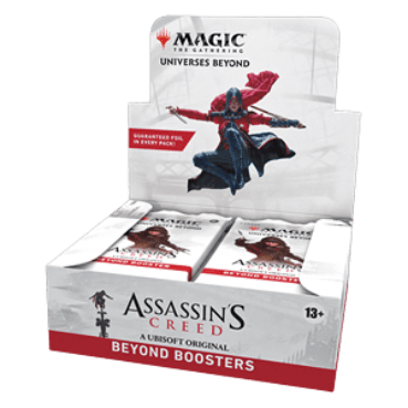 POKEMILLON Magic x Assassin's Creed | Beyond Booster Display de 24 Sobres de Inglés 2024