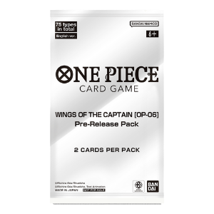 One Piece | OP-06 Sobre Prerelease Pack Wings of the Captain Inglés 2024
