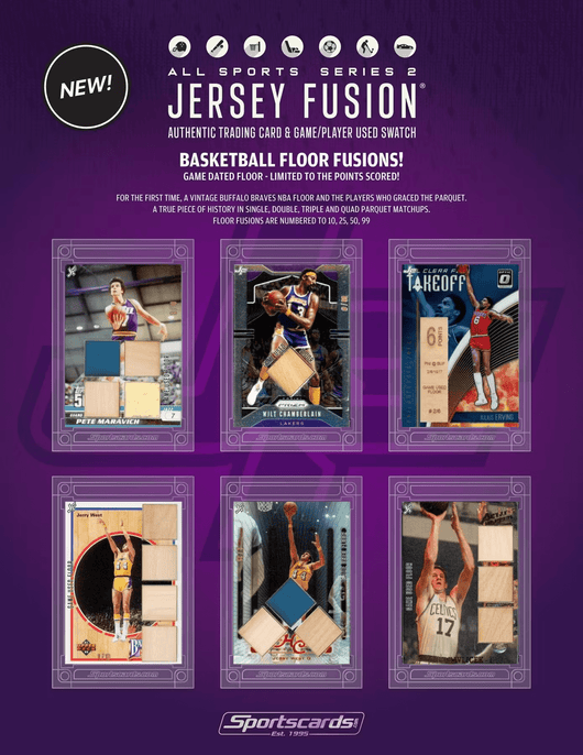 Jersey Fusion | All Sports 2023 Series 2 Hobby Box inglés