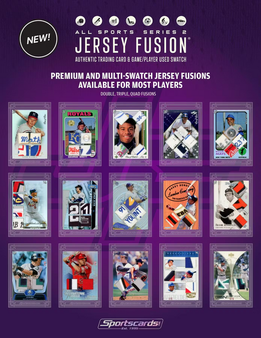 Jersey Fusion | All Sports 2023 Series 2 Hobby Box inglés