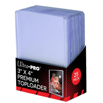 POKEMILLON Ultra Pro | 25 Toploaders 3x4" Premium Clear