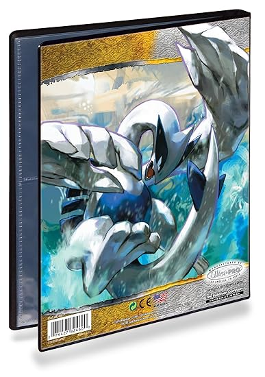 Ultra Pro Álbum 4 Bolsillos Heartgold Soulsilver HoOh Lugia (Buen estado)