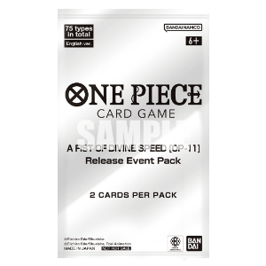 Sobre OP11 A Fist of Divine Speed Release Event Pack One Piece