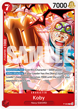 Koby (P-092) (V.2) Promos Pokemillon 001
