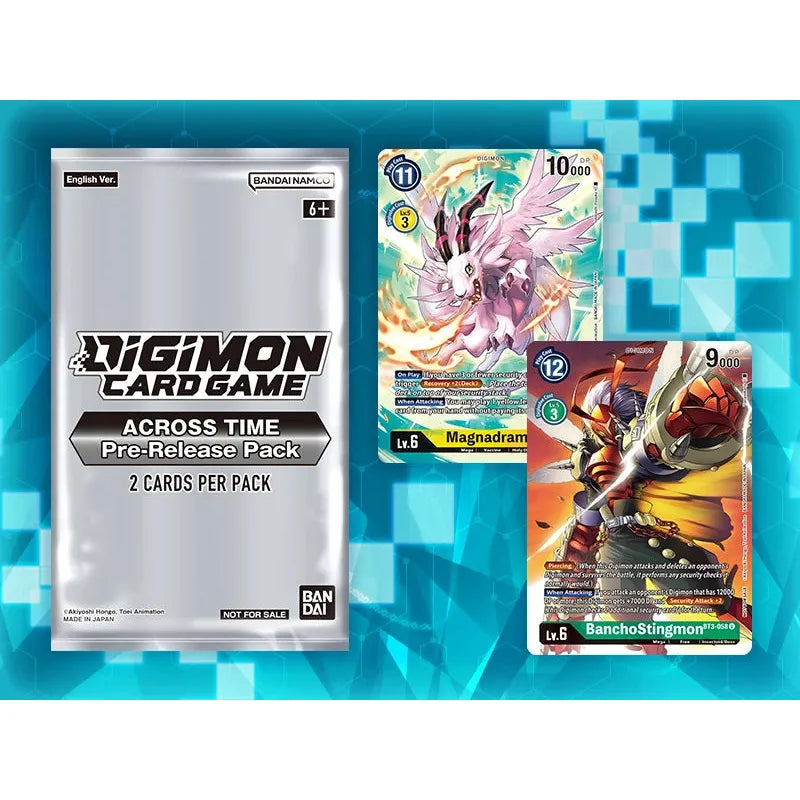 Digimon Sobre Across Time Pre-Release Pack Pokemillon 002