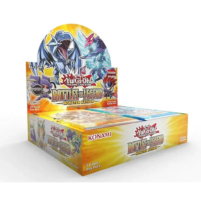 Yu-Gi-Oh! | Booster Box 24 Sobres Battles of Legend: Monster Mayhem Pokemillon 001