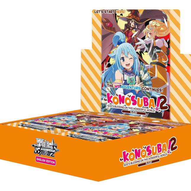 Weiss Schwarz | Booster Box 12 Sobres KONOSUBA! God’s blessing on this wonderful world! Re:Edit Pokemillon 001