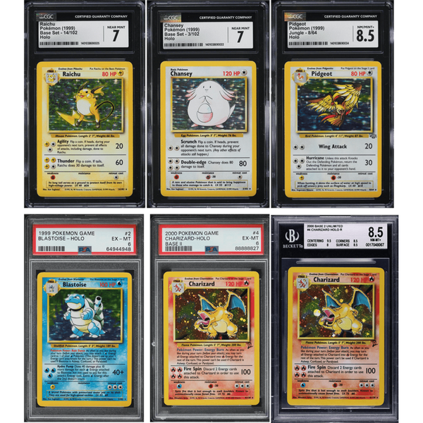 Carta Gradeada Vintage - Mystery Graded Card - Pokemillon - 03