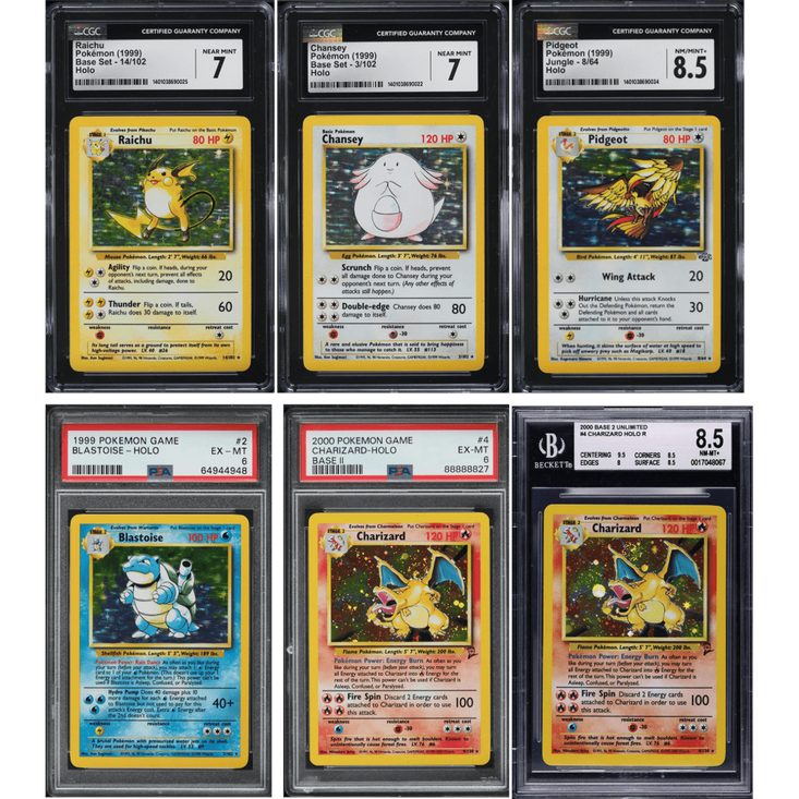 Carta Gradeada Vintage - Mystery Graded Card Pokemillon 003