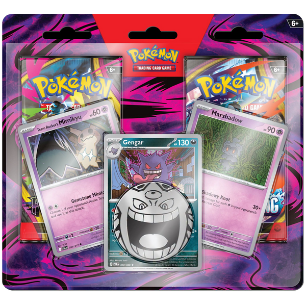 Blister Gengar 2 Sobre Oscuridad Absoluta Caos Creciente | Pitch Black Chaos Rising Pokemillon 001