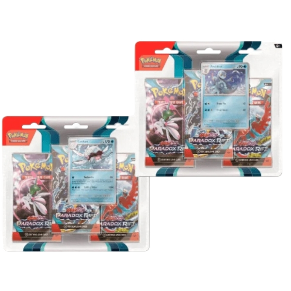 Blíster 3 Sobres Brecha Paradojica | Paradox Rift Pokemillon 001