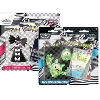 Blister 3 Sobres Fulgor Negro y Llama Blanca | Black Bolt and White Flare