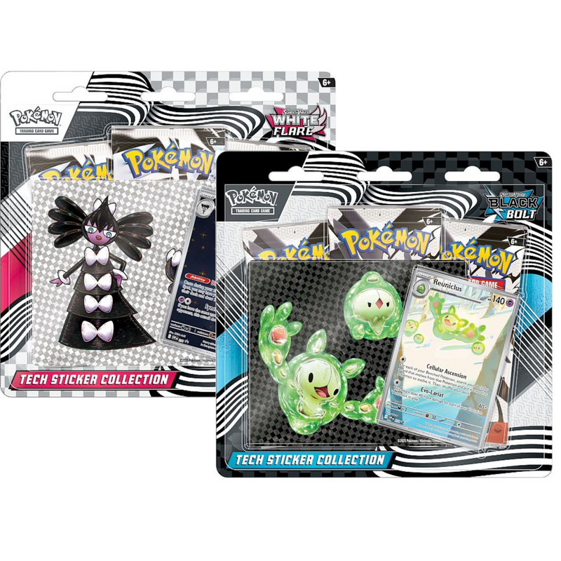 Blister 3 Sobres Fulgor Negro y Llama Blanca | Black Bolt and White Flare Pokemillon 001