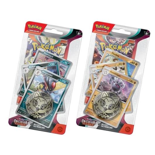 Blíster Premium 1 Sobres Llamas Obsidianas | Obsidian Flames