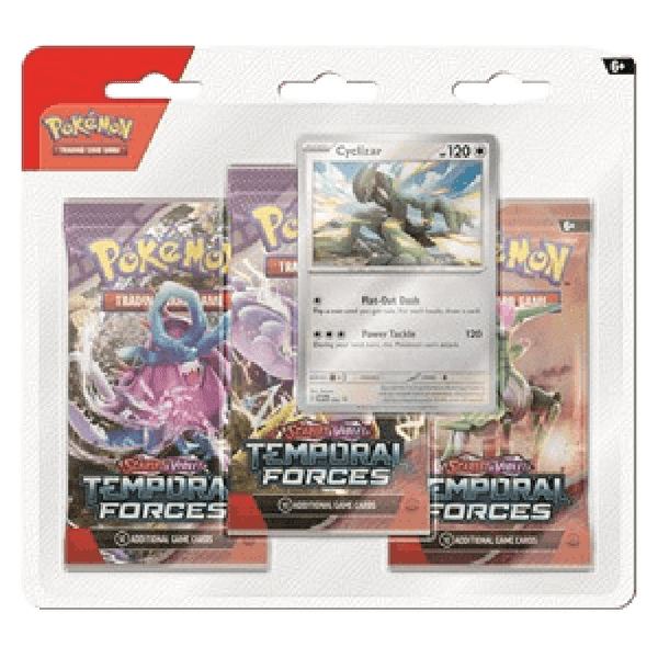 POKEMILLON Pokémon | Blíster 3 Sobres Temporal Forces Inglés 2024