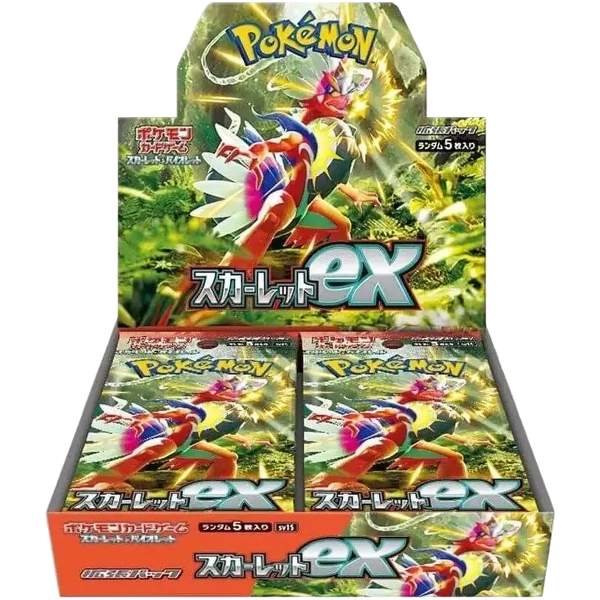 Caja 30 Sobres Scarlet ex sv1S Pokemillon 001