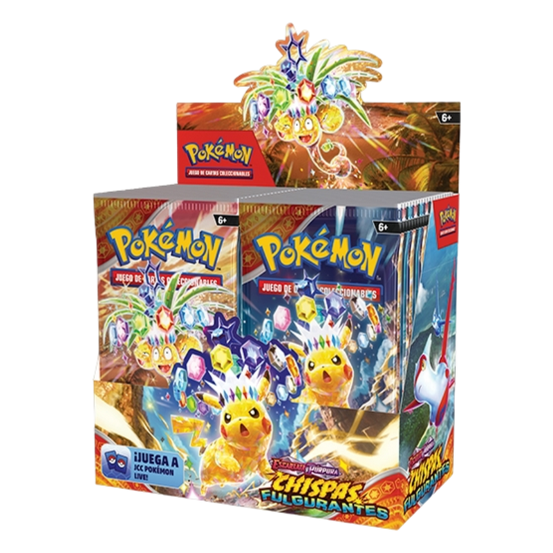 Caja de Sobres Chispas Fulgurantes | Surging Sparks Booster Box - sv8 Pokemillon 001
