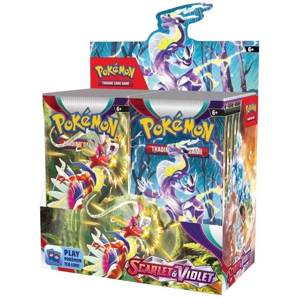 Caja 36 Sobres Escarlata y Púrpura | Scarlet & Violet Pokemillon 003