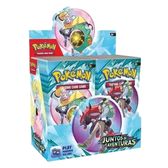 POKEMILLON Caja de Sobres Juntos de Aventura | Journey Together Booster Box