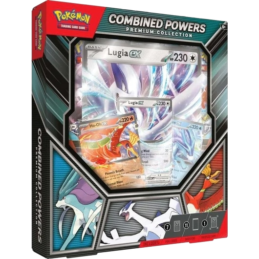 Pokémon | Coffret 11 Enveloppes Lugia Ho-oh Suicune ex Anglais 2023
