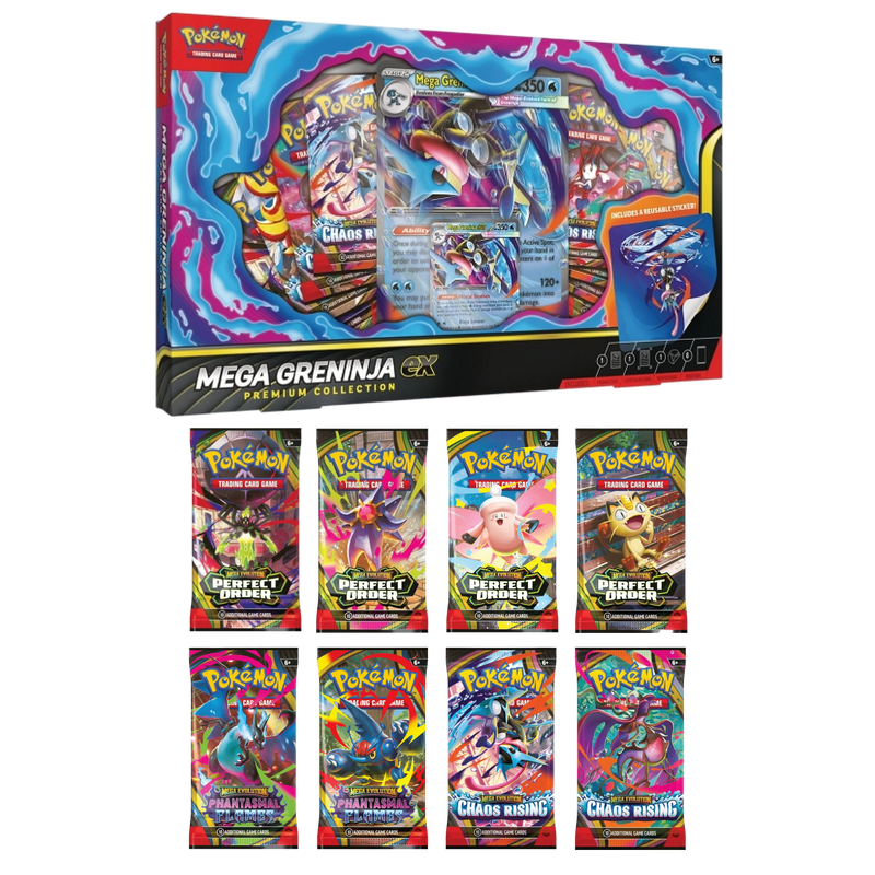 Mega Greninja ex Premium Collection Pokemillon 002