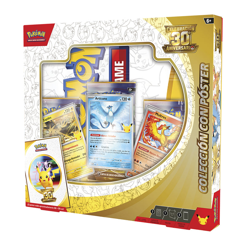 30th Poster Collection Box Celebraciones 30 Aniversario Pokemillon 005
